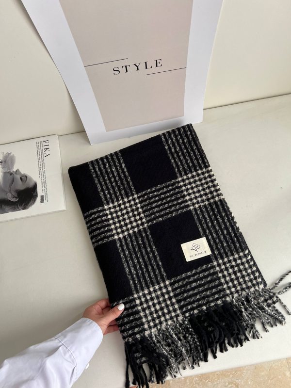 شال موهر پشمي وارداتي كد 421 - Image 4
