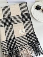 شال موهر پشمي وارداتي كد 421 - Image 5